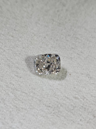 GIA 1.01 CT Natural Cushion L Faint Brown SI2 XX