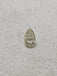 GIA 0.54 CT Natural Pear Brilliant WX Internally Flawless EX VG
