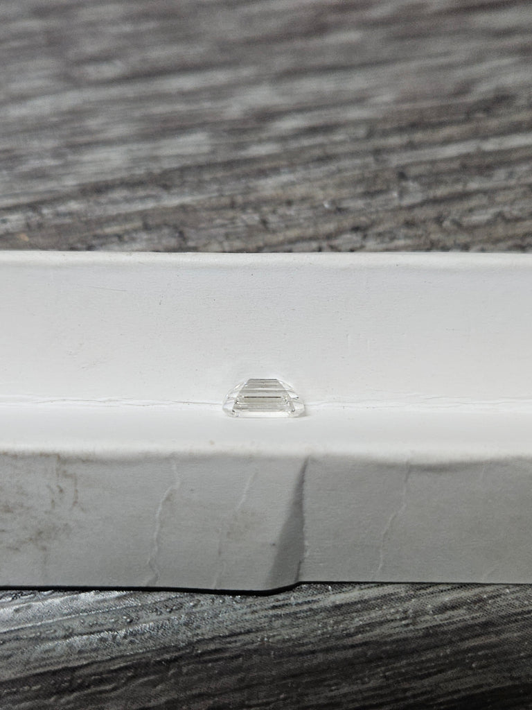 GIA 0.81 CT Natural Emerald Cut G VS2 EX VG