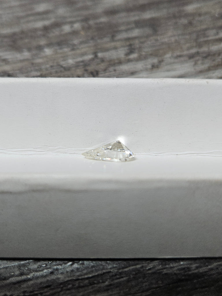 GIA 0.70 CT Natural Pear Brilliant K SI2 EX VG
