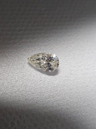 GIA 0.70 CT Natural Pear Brilliant K SI2 EX VG