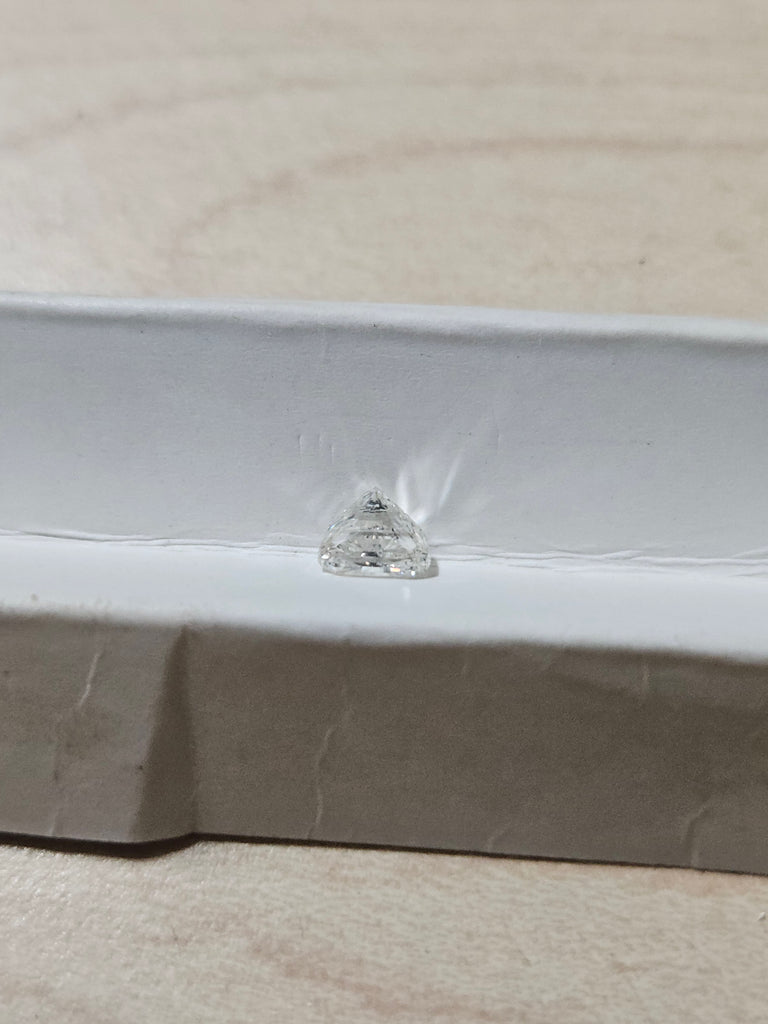 1.00 CT Natural Cushion Cut H-I I1 Laser Drilled