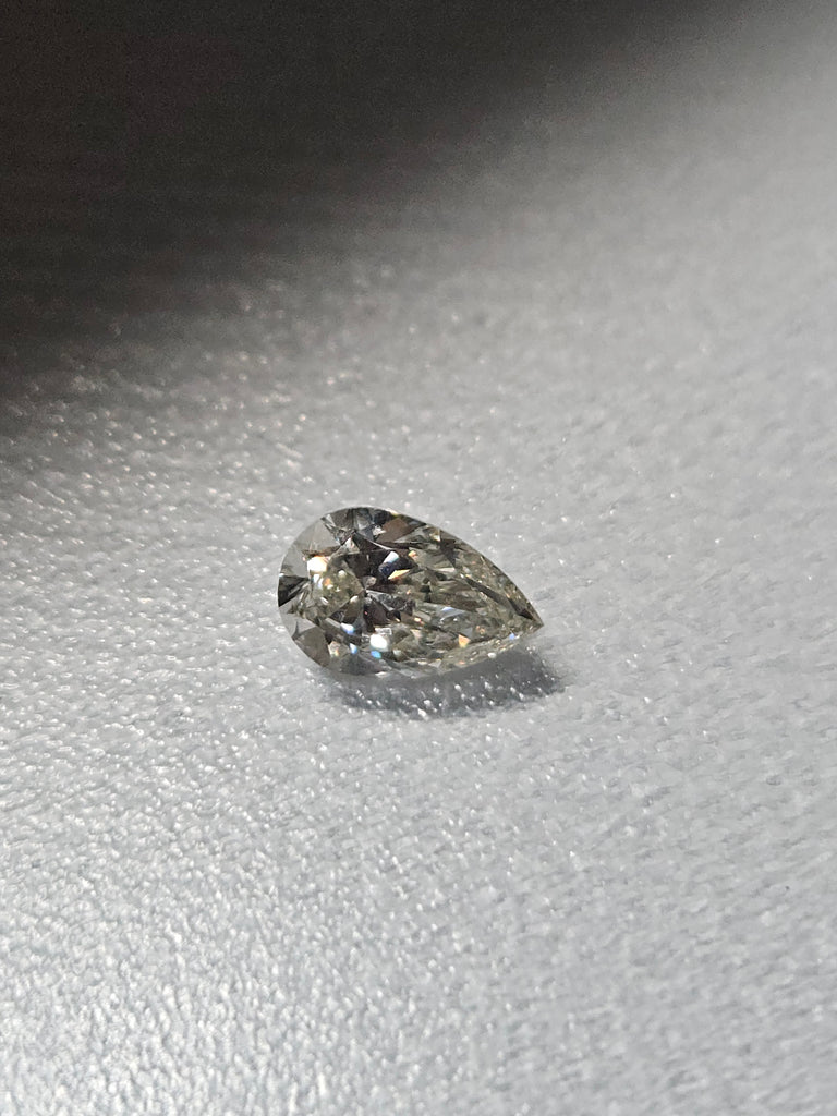 GIA 0.70 CT Natural Pear Brilliant K VS1 XX