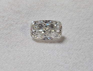 GIA 1.51 CT Natural Super-Elongated-Cushion Modified Brilliant J SI2 EX VG