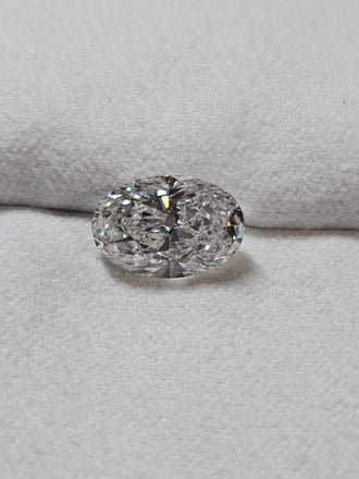 HRD 3.01 CT Natural Oval Brilliant G SI2 EX VG