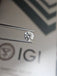 IGI 0.96 CT Natural Round Brilliant Cut E I1 XXX