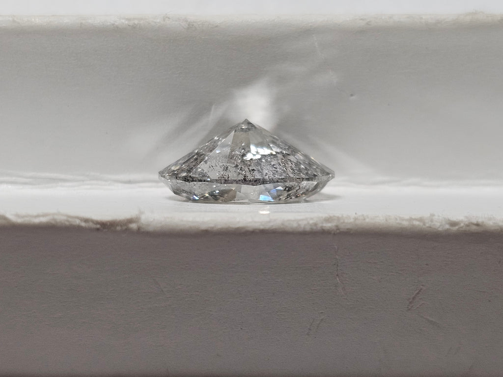 HRD 3.49 CT Natural Oval H P1 VG VG