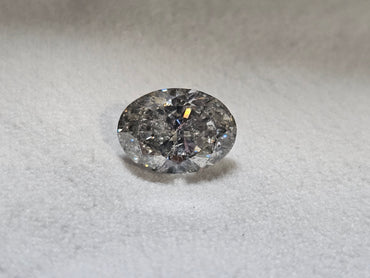 HRD 3.49 CT Natural Oval H P1 VG VG
