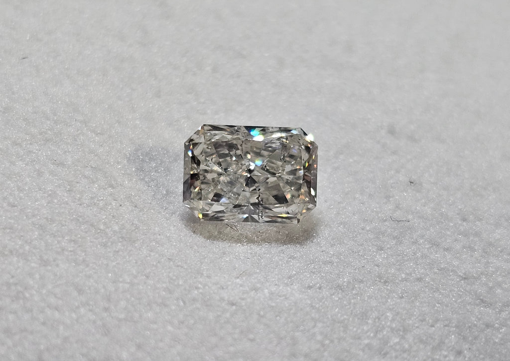 HRD 1.20 CT Natural Radiant Cut H SI2 EX VG
