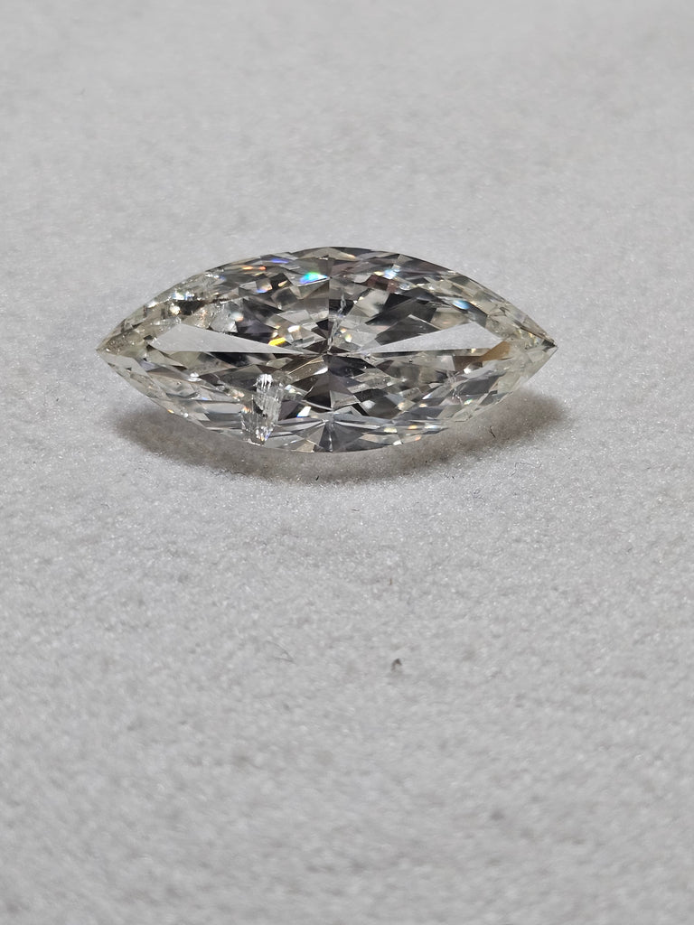 IGI 5.01 CT Natural Marquise Brilliant I I1 VG EX EX