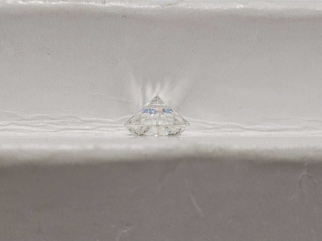0.76 CT Natural Round Brilliant H-I I2
