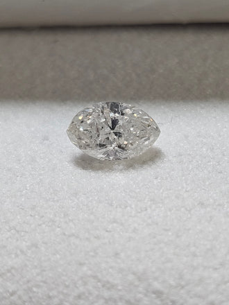 0.99 CT Natural Oval Cut GH I2