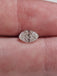 0.99 CT Natural Oval Cut GH I2
