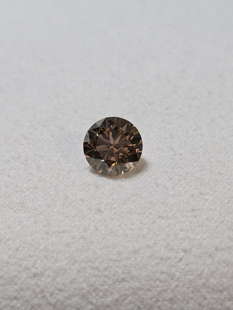 GIA 1.70 CT Natural RB Fancy Light Yellowish Brown SI1 XX
