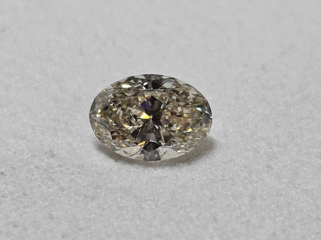 GIA 2.01 CT Natural Oval Brilliant M I1 XX