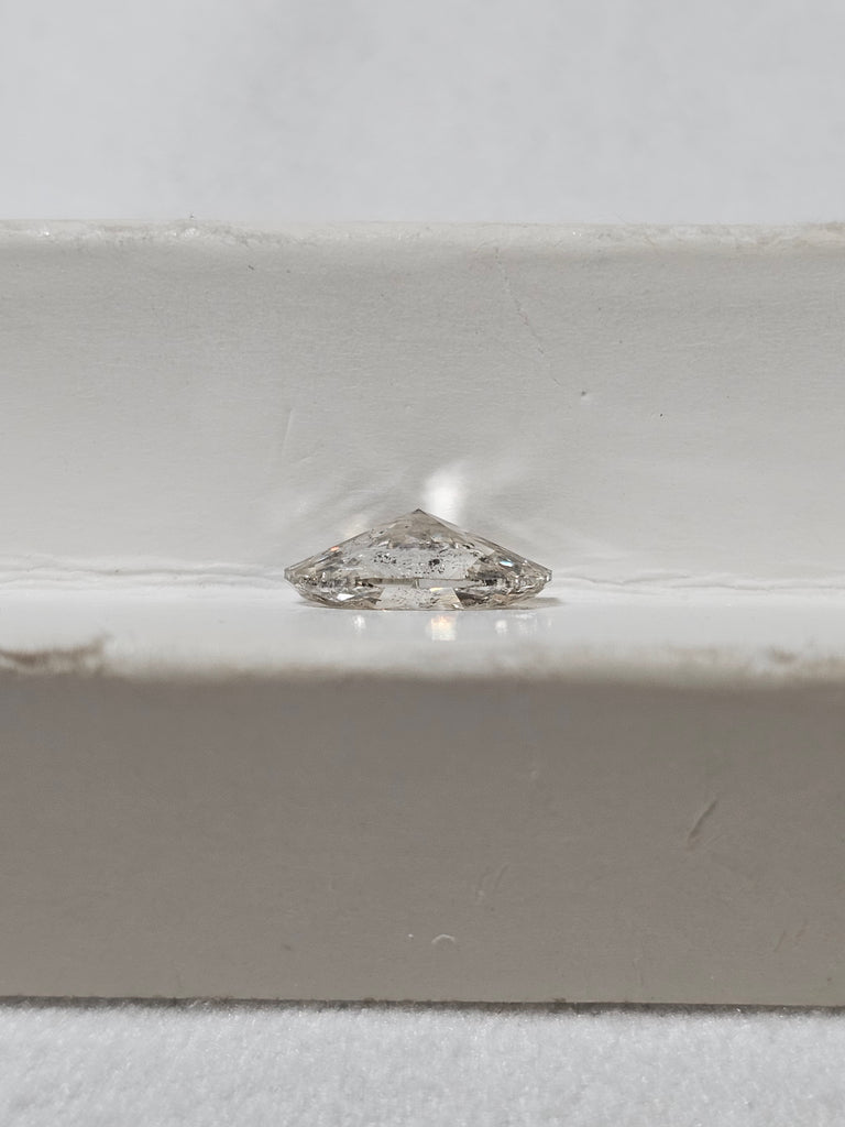 IGI 1.00 CT Natural Oval Brilliant J I1 VG EX EX