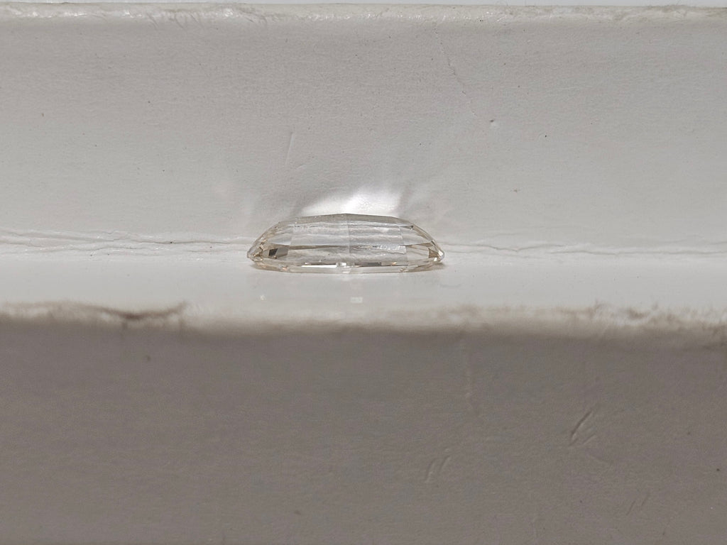 GIA 1.00 CT Natural Modified Oval Step Cut I VS1