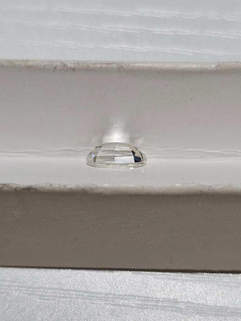GIA 1.01 CT Natural Modified Oval Step Cut H SI2