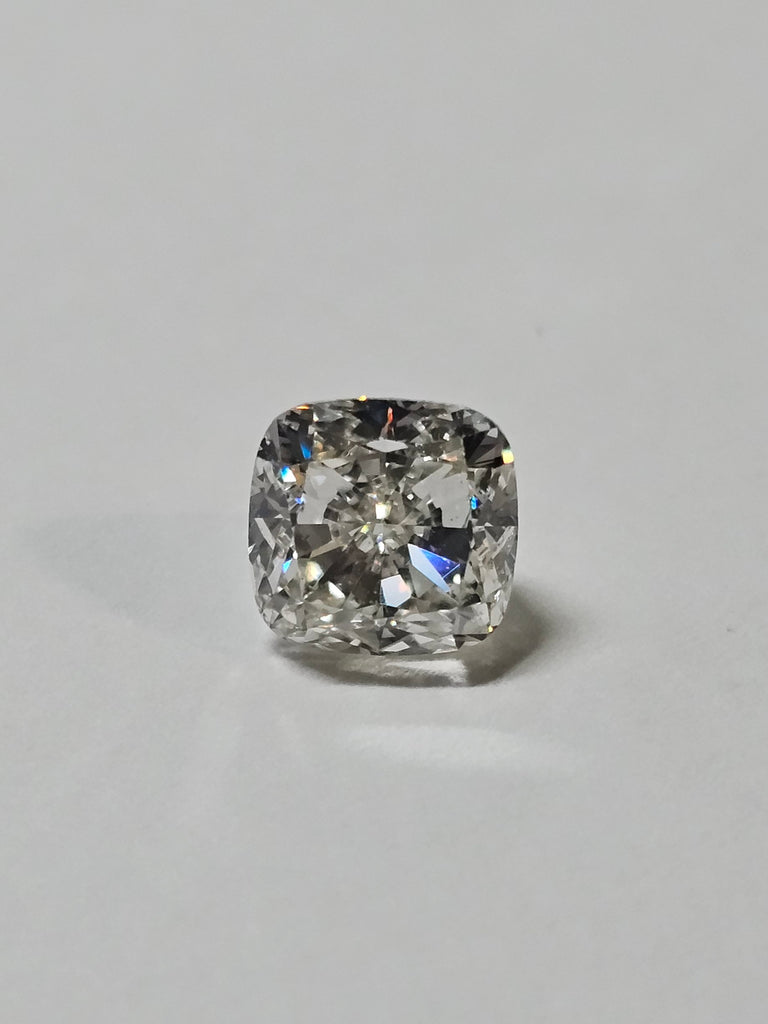GIA 1.52 CT Natural Cushion Modified Brilliant J SI2 EX VG