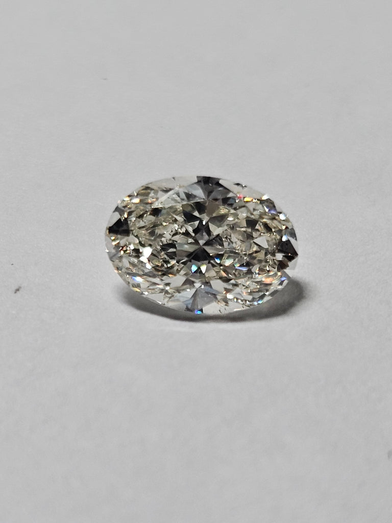 GIA 1.01 CT Natural Oval Brilliant K SI1 XX