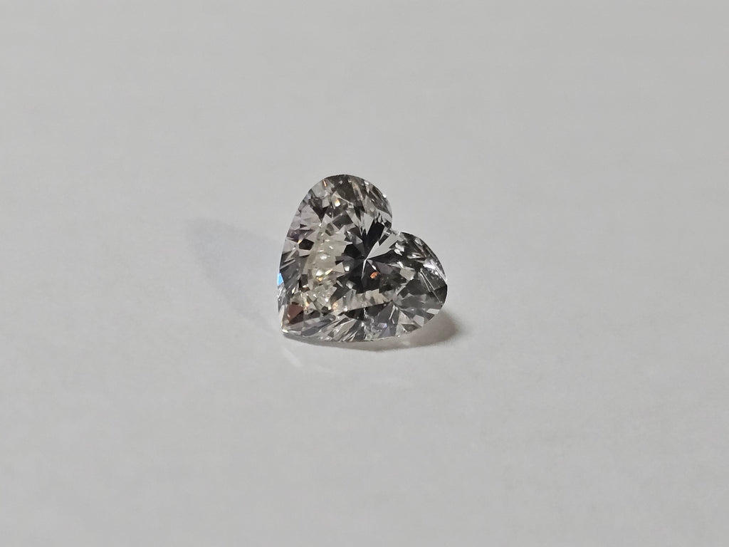 GIA 0.71 CT Natural Heart Brilliant J SI2