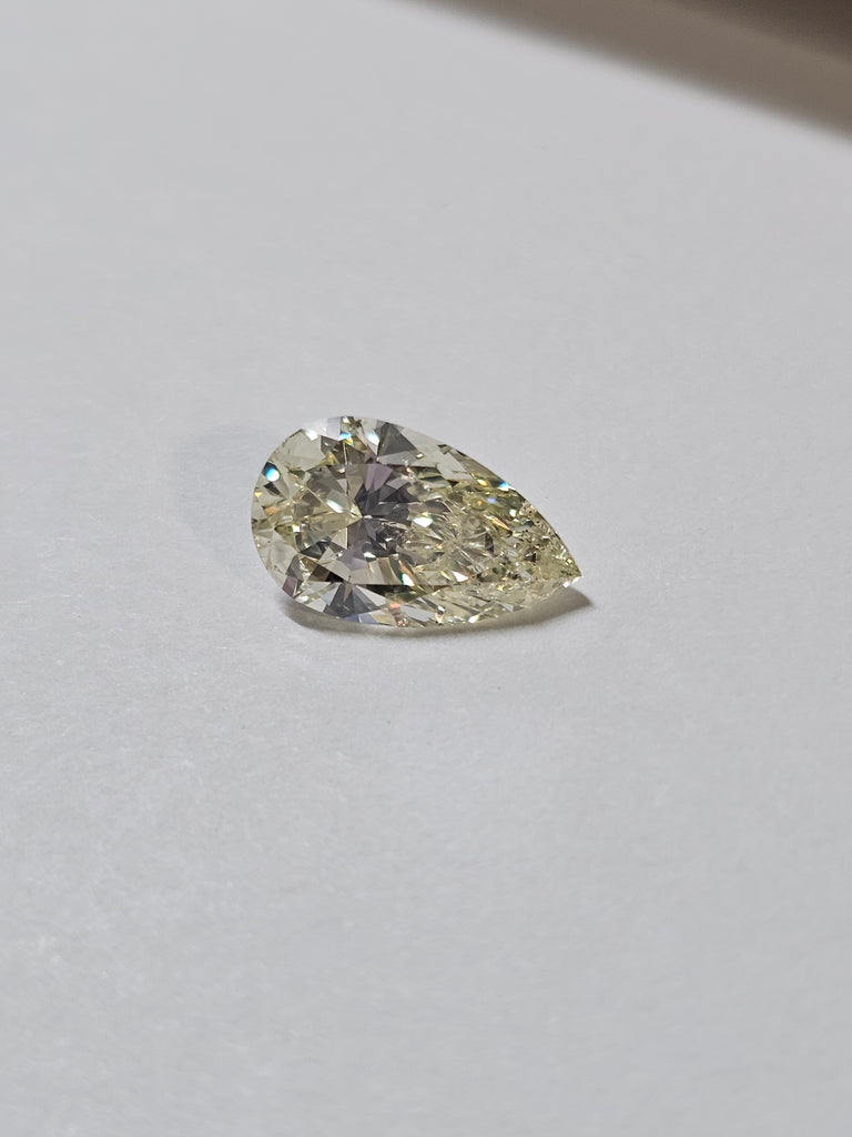 IGI 1.51 CT Natural Pear Brilliant L SI2 XX
