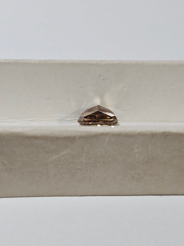 GIA 1.50 CT Natural Radiant Fancy Yellow-Brown SI1 EX/VG