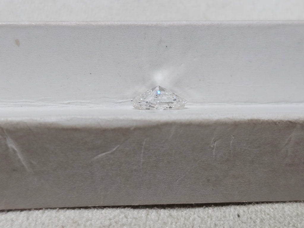 IGI 1.00 CT Natural Oval Brilliant G I1 VG VG VG