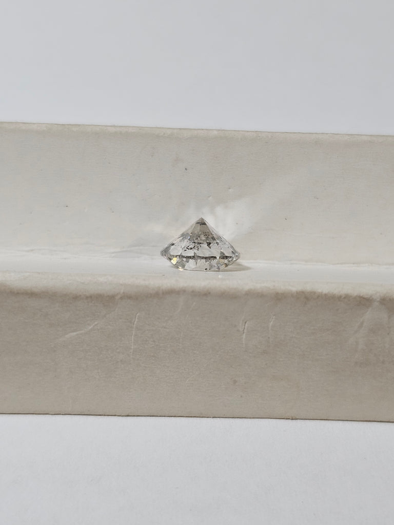 GIA 1.50 CT Natural Round Brilliant H I1 Nice Make
