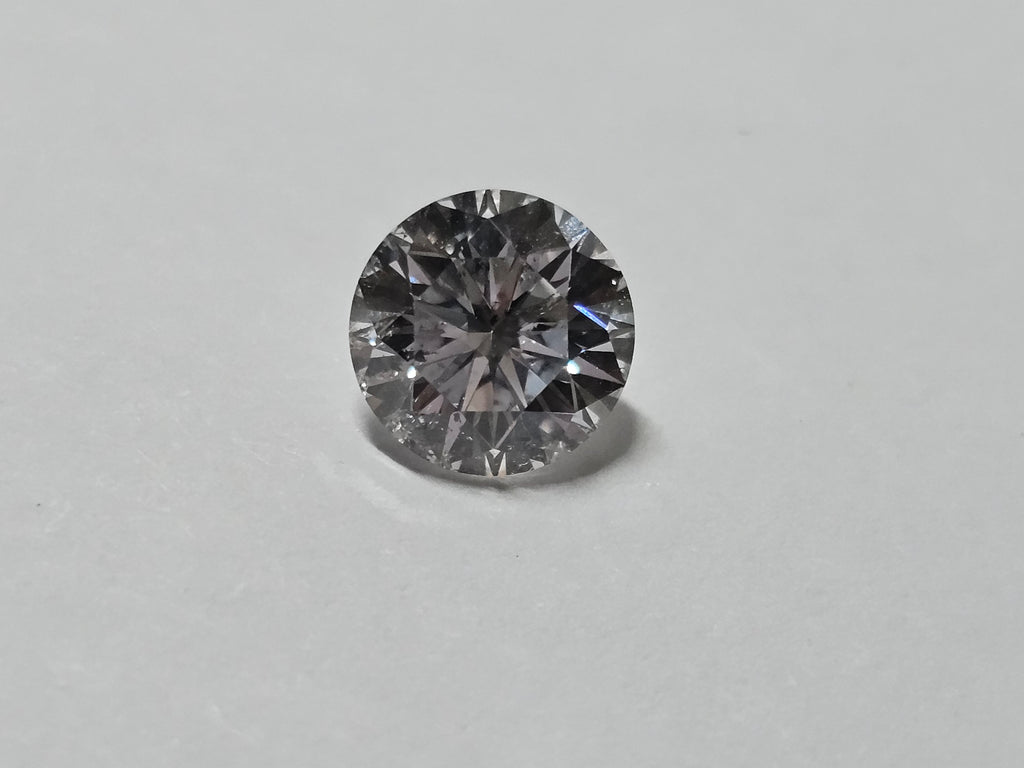 GIA 1.50 CT Natural Round Brilliant H I1 Nice Make