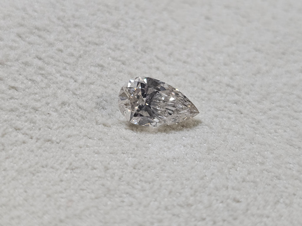 HRD 1.20 CT Natural Pear I I1 EX EX