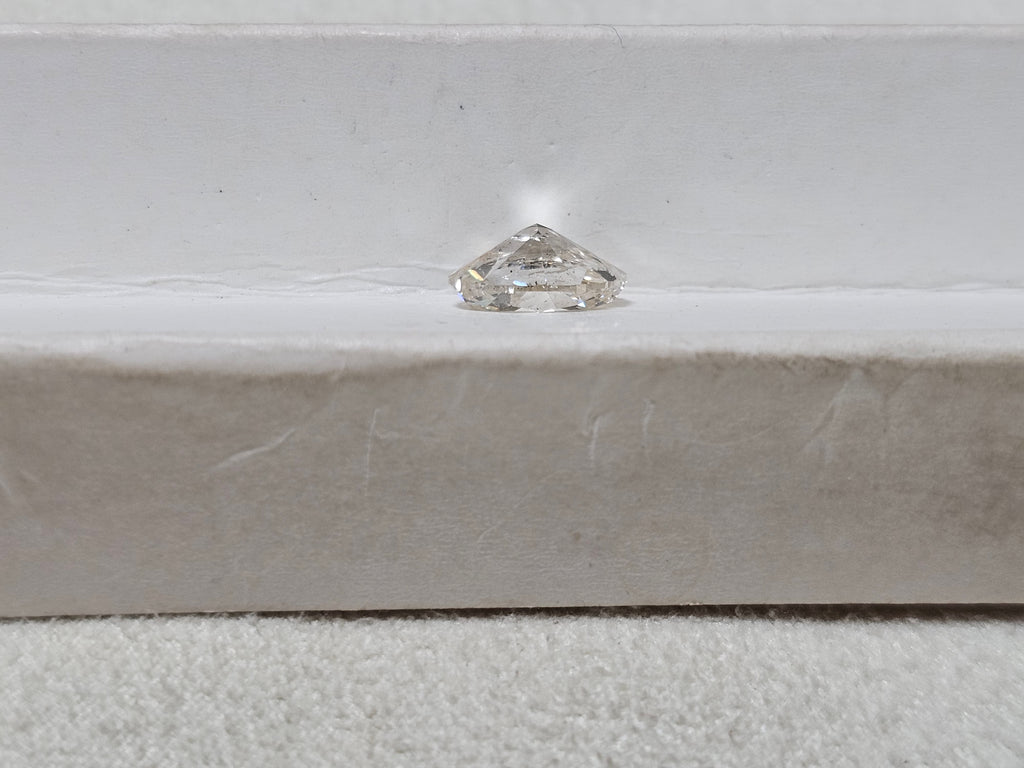IGI 1.20 CT Natural Oval J I1 VG EX EX