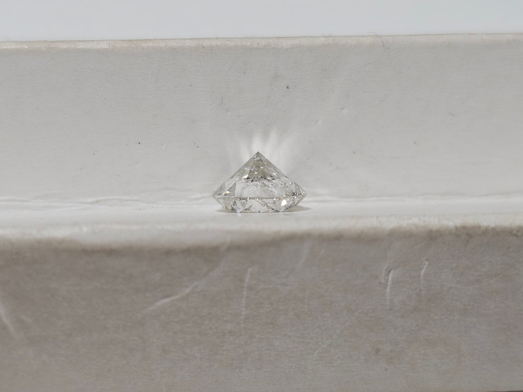 HRD 1.20 CT Natural Round Brilliant H I1 EX EX VG