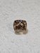 GIA 1.21 CT Natural Cushion Fancy Dark Yellowish Brown VS2 EX VG