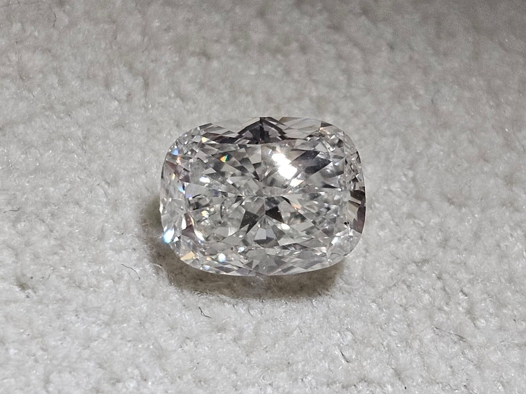 HRD 1.00 CT Natural Long Cushion F SI2 EX VG