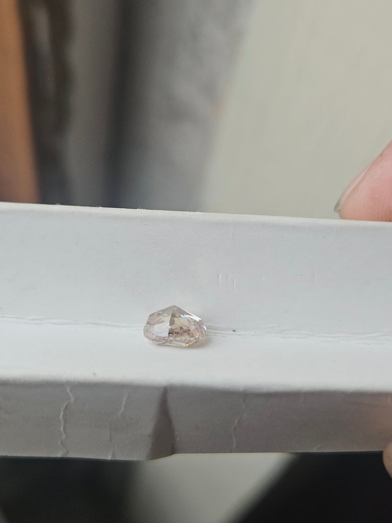 GIA 1.20 CT Natural Cushion Fancy Brown SI1 EX VG