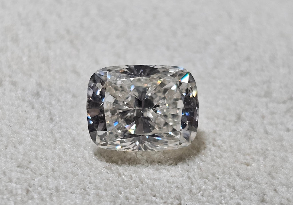 GIA 2.01 CT Natural Long Cushion K SI1