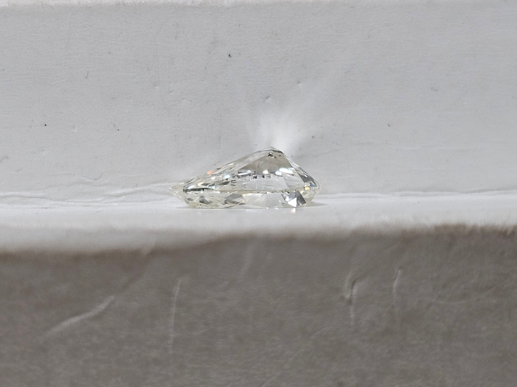GIA 1.01 CT Natural Pear K SI2