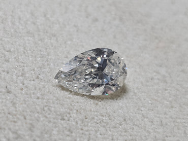 GIA 1.20 CT Natural Pear H I1