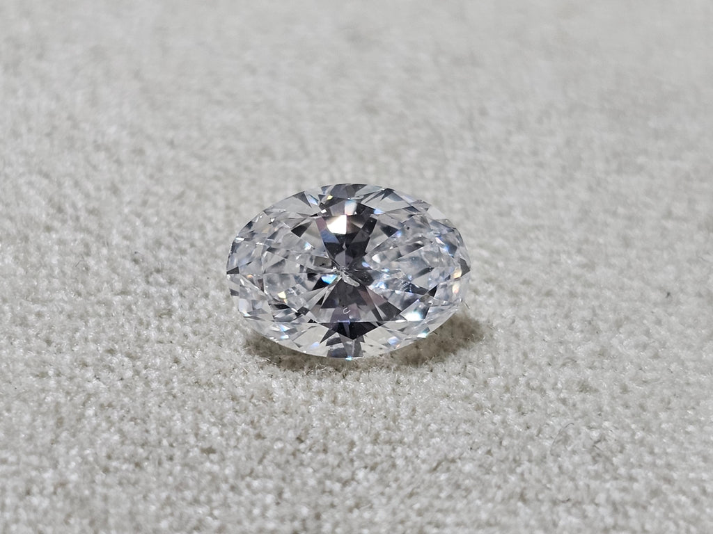 GIA 1.20 CT Natural Oval E SI2