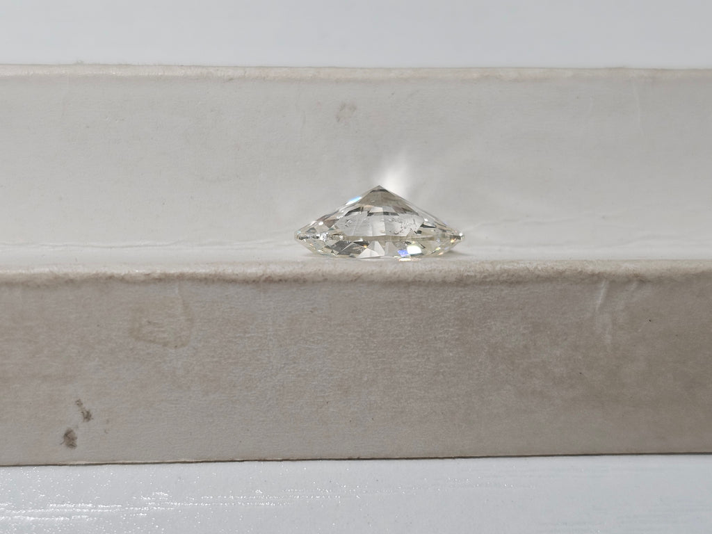 GIA 3.01 CT Natural Oval J SI2