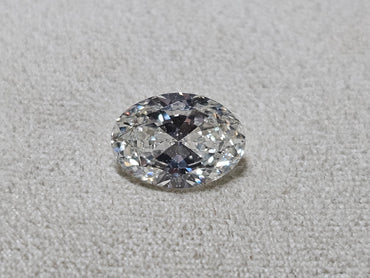 GIA 3.01 CT Natural Oval J SI2