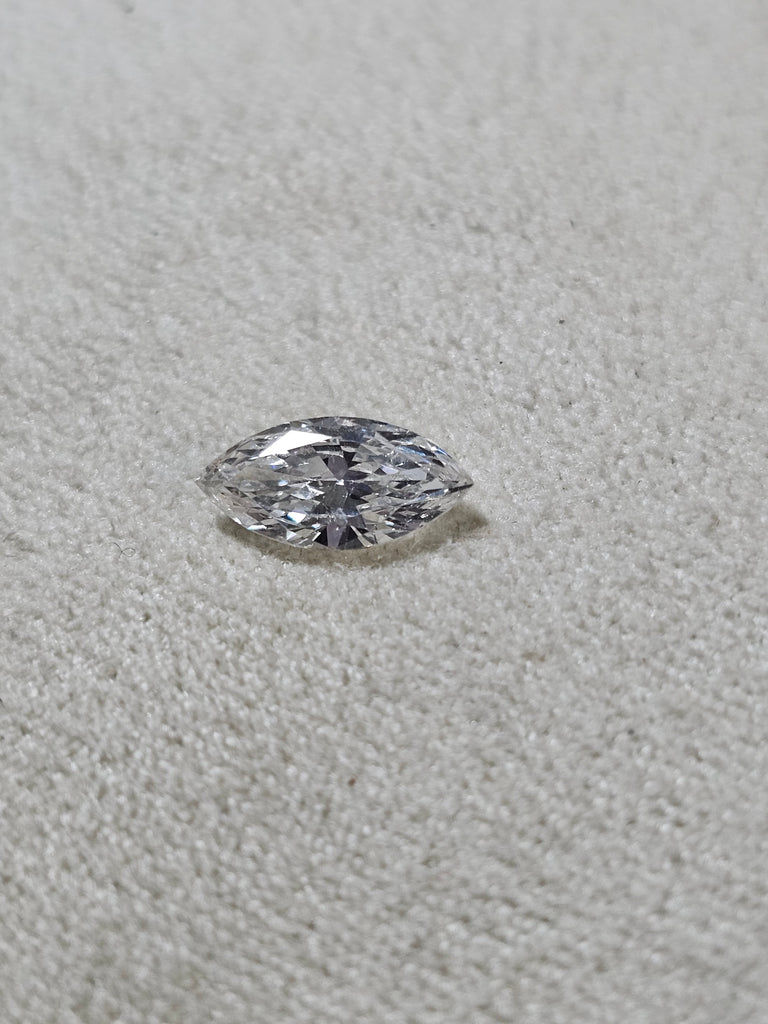 0.74 CT Natural Marquise Cut H+SI2-I1