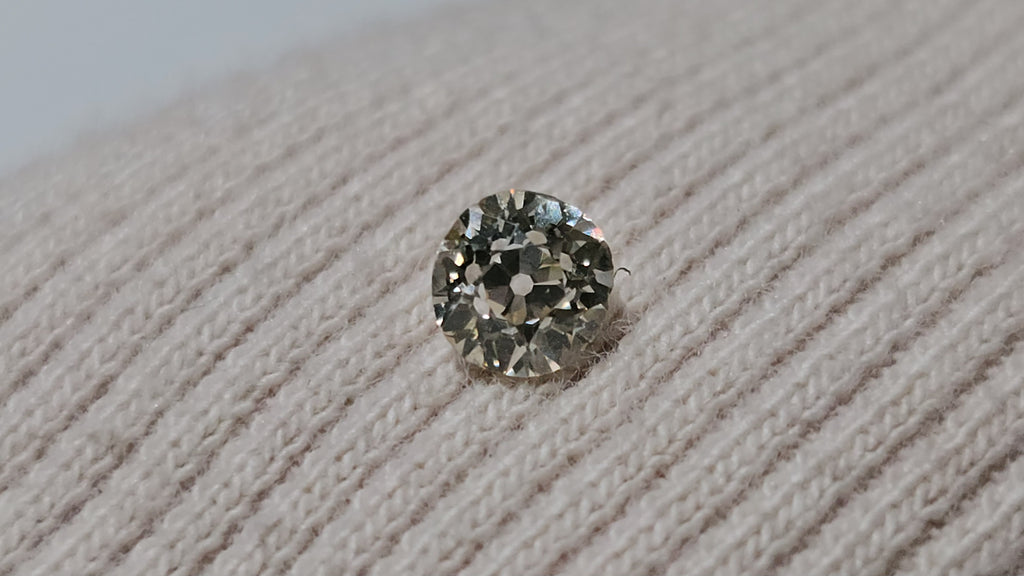 0.55 CT Natural Old European Cut K-L SI1-SI2