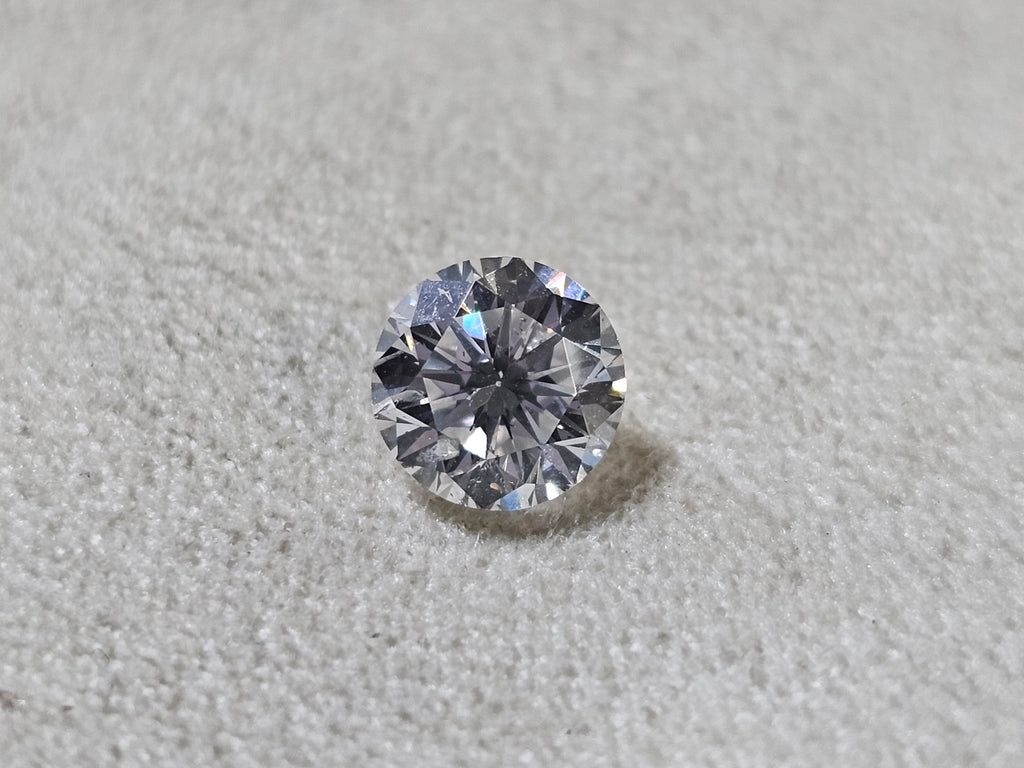 1.00 CT Natural Round Brilliant GH I1