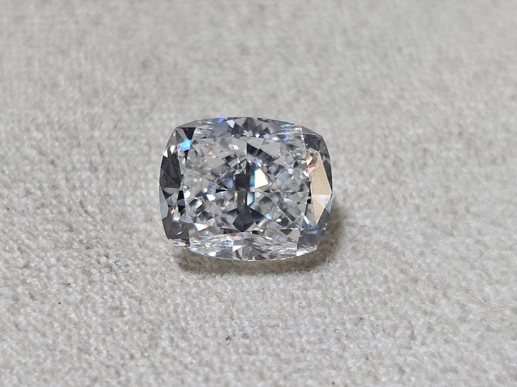 GIA 2.50 CT Natural Cushion G SI1