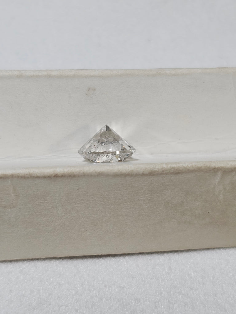 2.02 CT IGI Round Brilliant Natural Diamond G I1 XX