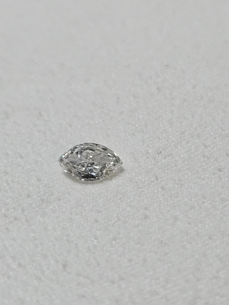 0.41 CT Natural Marquise Cut GH VS2