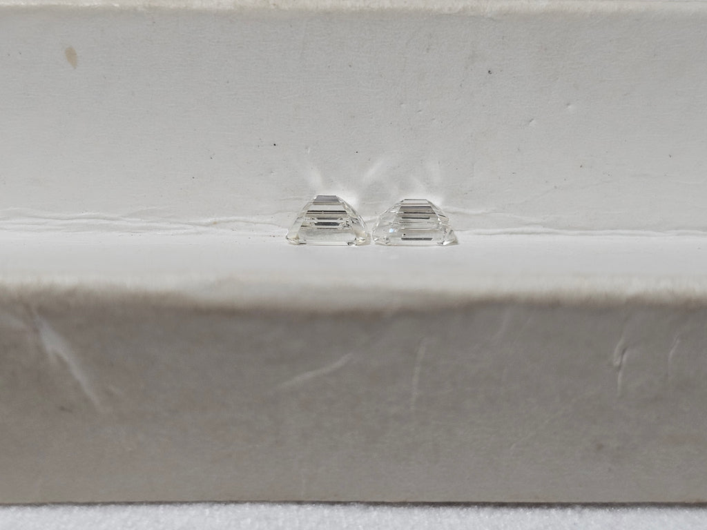 0.53 CTW Natural Emerald Cut Match H-I SI1