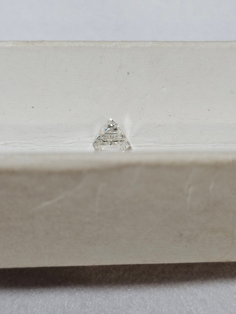 0.51 CT Natural Princess Cut  IJ VS2